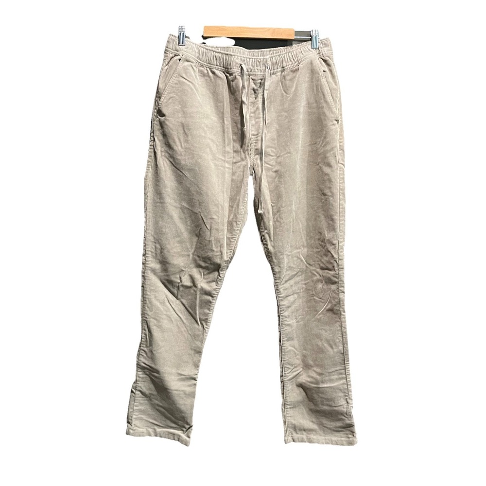 Katin Brown Drawstring Corduroy Men's Pull‎ On Pants Size XL
